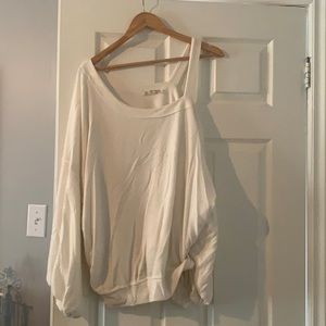 We The Free Off The Shoulder White Top